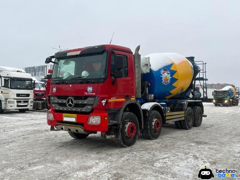 Mercedes-Benz Actros 4141B 2018 г/в
Мощность двигателя, (л.с.): 408
Масса, кг: 15600
Техническое описание
Автобетоносмеситель Mercedes-Benz Actros 4141B 201